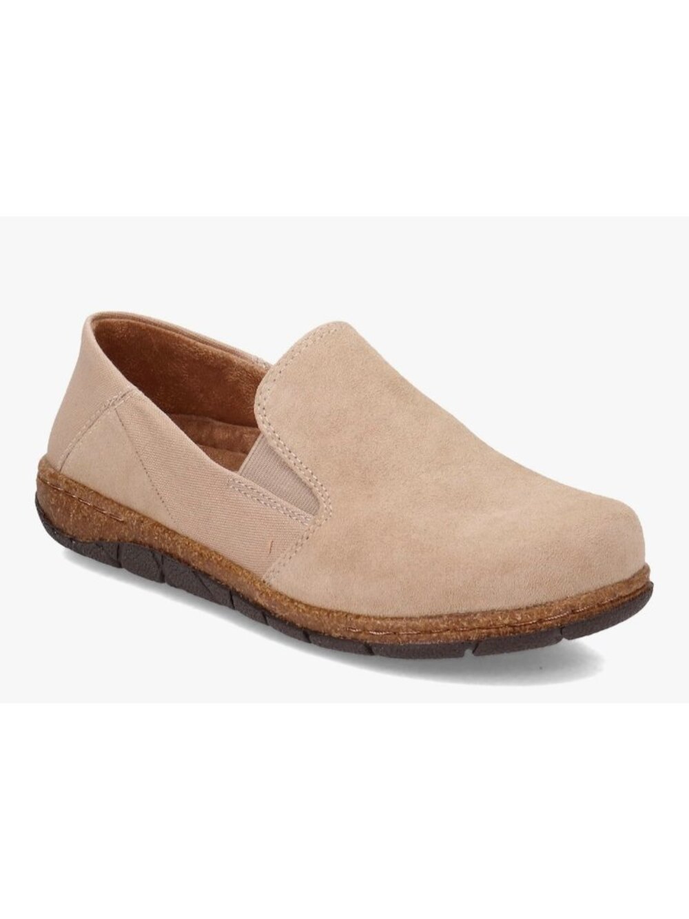 EARTH ORIGINS Wheat Beige Erica Slip-On Box Toe Lightweight Women's Loafers 9M